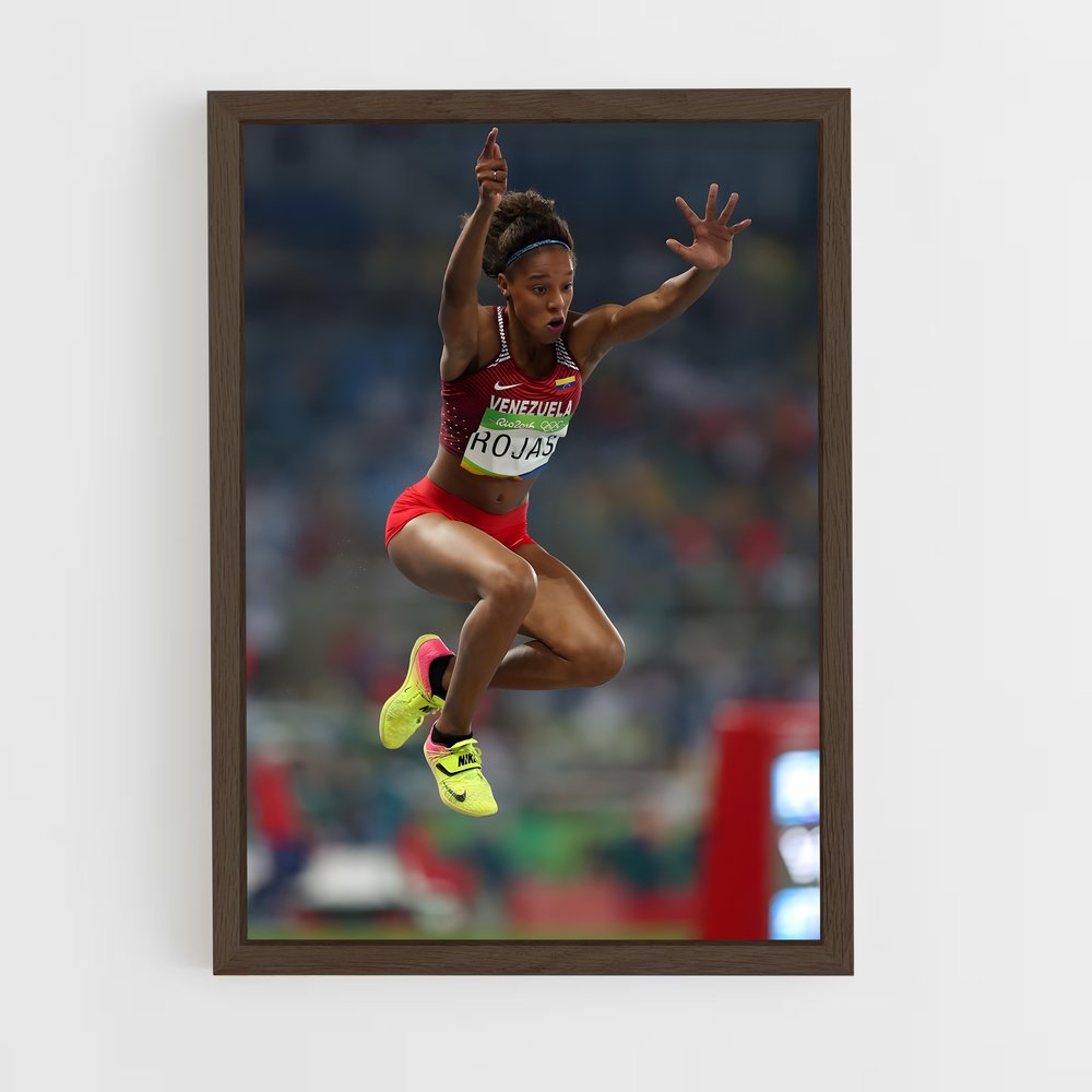Poster Yulimar rojas – affiche Athlétisme (vue 5)